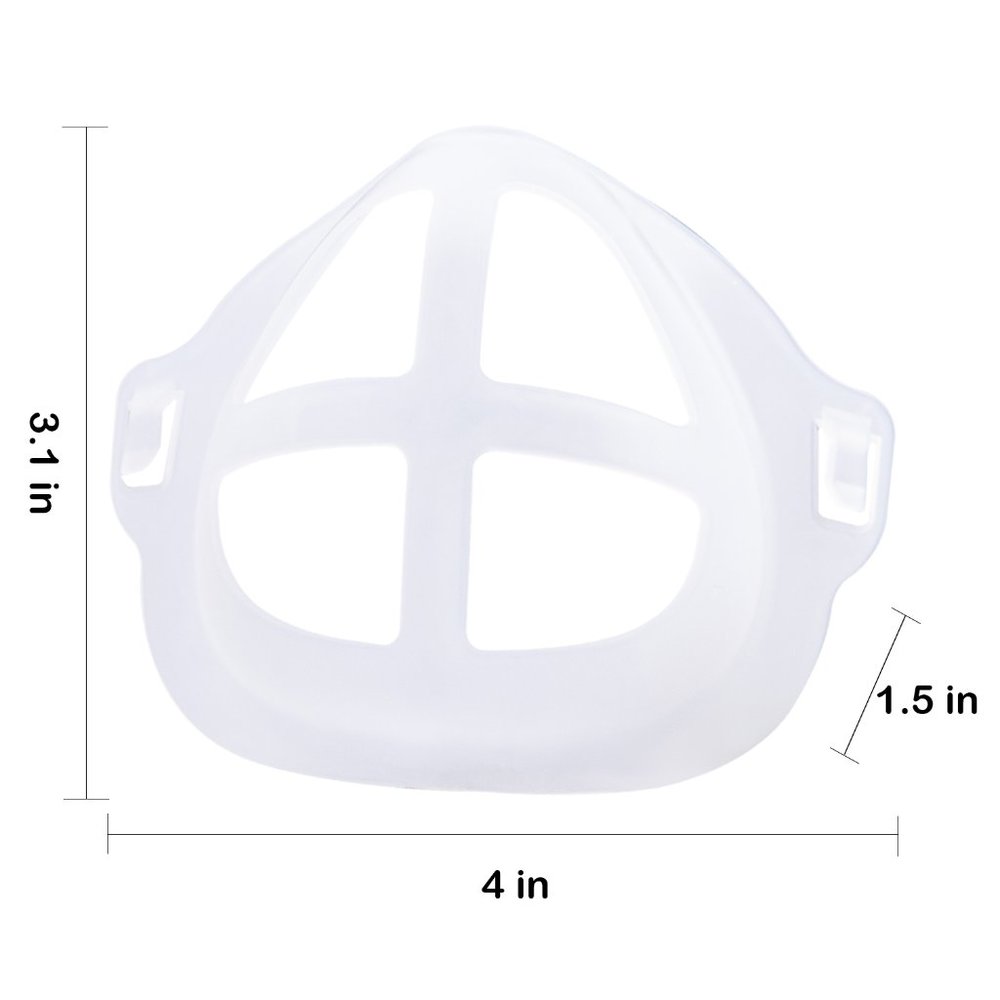 3D Face Mask Bracket for Adults - Set of 5 - Picture 2 of 6